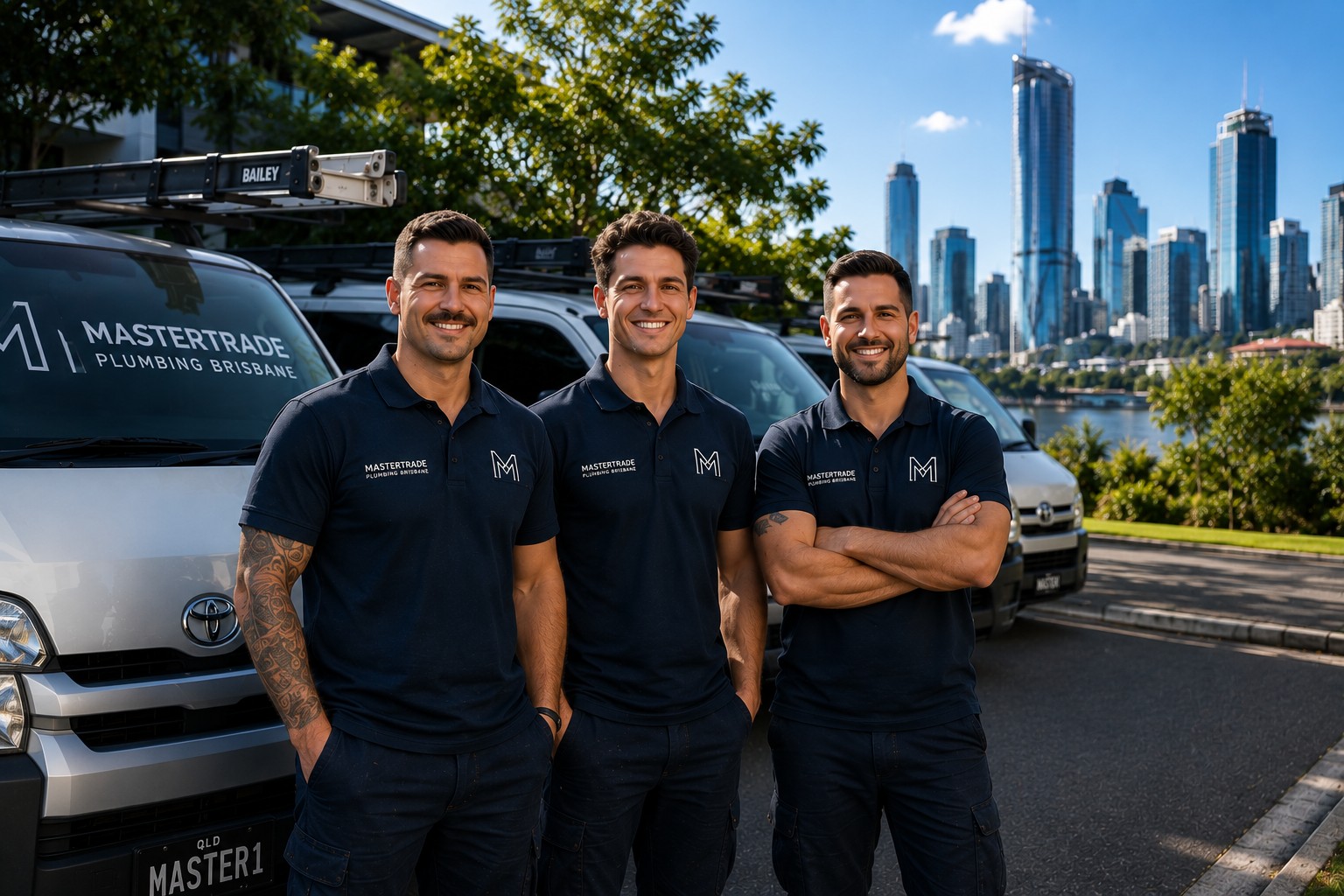 MasterTrade plumbing team